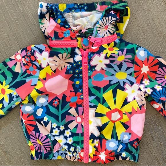 Stella McCartney Kids Other - STELLA MCCARTNEY Floral Lightweight Jacket Size 6m